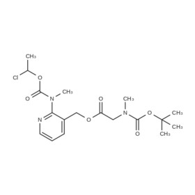 (2-(((1-Chloroethoxy)carbonyl)(methyl)amino)pyridin-3-yl)methyl 2-((tert-butoxycarbonyl)(methyl)amin