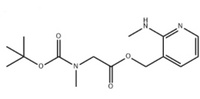 2-(methylamino)pyridin-3-yl)m ethyl2-((tert-butoxycarbonyl)(m ethyl)amino)acetate