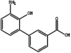 3'-Amino-2'-Hydroxybip henyl-3-Carboxylic Acid