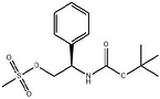 N-[(1R)-2-[(Methylsulfonyl) oxy]-1-phenylethyl]carbami c acid 1,1-dimethylethyl ester