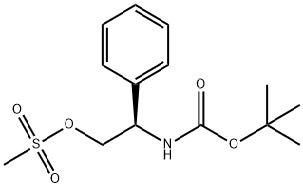 N-[(1R)-2-[(Methylsulfonyl) oxy]-1-phenylethyl]carbami c acid 1,1-dimethylethyl ester