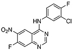 N-(3-chloro-4-fluorophenyl)-7-f luoro-6-nitro-4-Quinazolinamine