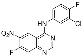 N-(3-chloro-4-fluorophenyl)-7-f luoro-6-nitro-4-Quinazolinamine