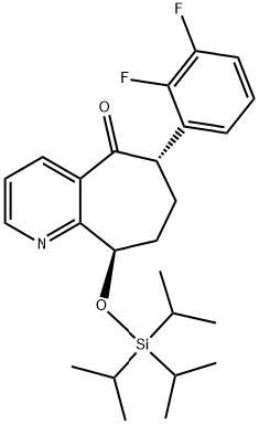 (6S,9R)-6-(2,3-Difluorophenyl) -6,7,8,9-tetrahydro-9-[[tris(1-m ethylethyl)silyl]oxy]-5H-cycloh epta