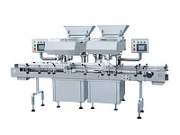 Automatic capsule and tablet counting production line