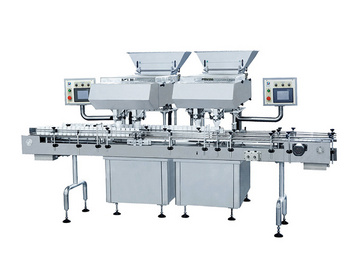 Automatic capsule and tablet counting production line  