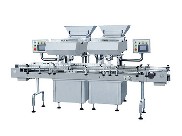 Automatic capsule and tablet counting production line