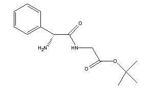 (R)- α -[N-(t-butoxycarbonylmethyl) carbamoyl]benzylamine