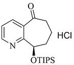 (R)-9-((triisopropylsilyl)oxy)-6, 7,8,9-tetrahydro-5H-cyclohepta [b]pyridin-5-one hydrochloride