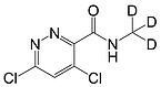 4,6-Dichloro-N-(methyl-D3)-3 -pyridazinecarboxamide