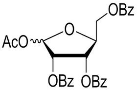 1-acetyl-23,5-tri-O-benzoyl-β-L-ribose