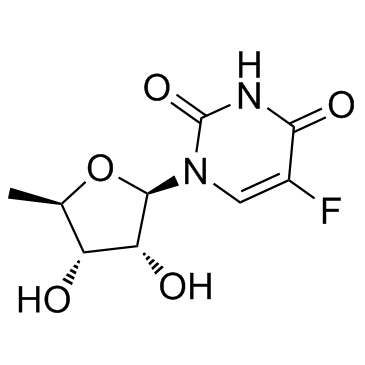 5’-deoxy-5-fluorouridine (doxifluridine)