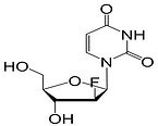 1-(2-Deoxy-2-fluoro-β-D-arabinofuranosyl)uracil