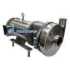 hygienic water pump sanitary clamped single-stage pumps stainless steel hydraulic centrifugal pump