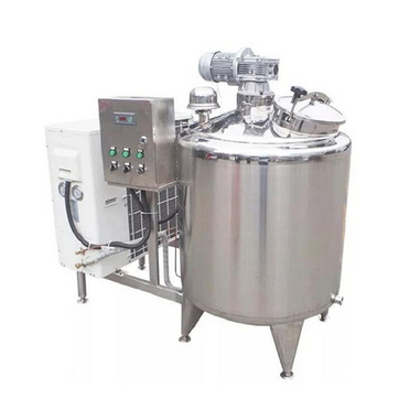 500L 1000 Liter Small Stainless Steel Immersion Bulk Milk Cooling Tank