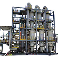Evaporation Crystallizer Waste Water Treatment industrial mvr falling film evaporator system
