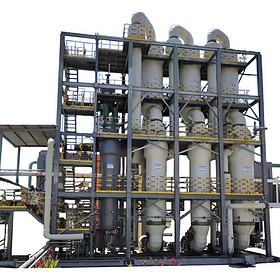 Evaporation Crystallizer Waste Water Treatment industrial mvr falling film evaporator system