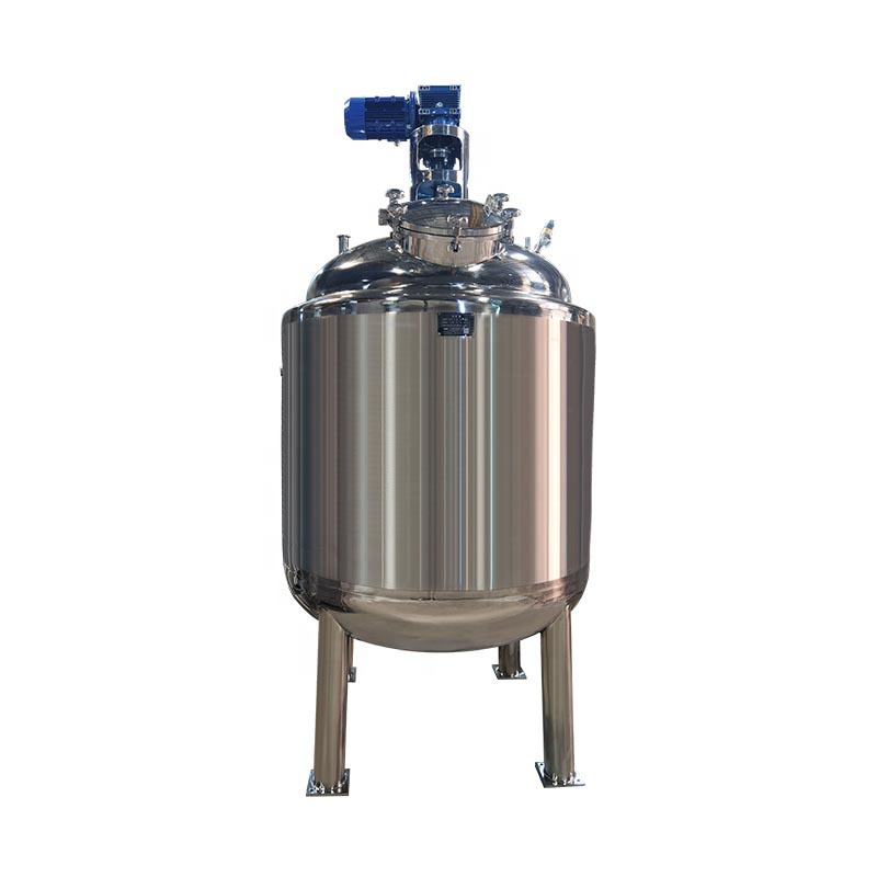 Steam heating stirred vessel mixer chemical jacketed reactor  
