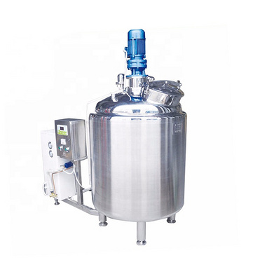 Factory Price Stainless Steel 304 316l Milk Chiller Dairy Processing Machines Milk Cooler Tank