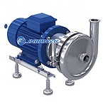 hygienic water pump sanitary clamped single-stage pumps stainless steel hydraulic centrifugal pump