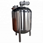 Steam heating stirred vessel mixer chemical jacketed reactor