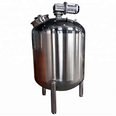 Steam heating stirred vessel mixer chemical jacketed reactor