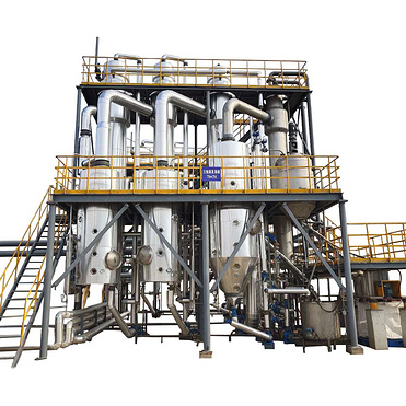 high efficient factory price vacuum falling film Evaporator Evaporation Crystallizer Waste Water Tre