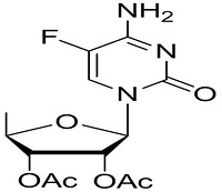 2’,3’-Di-O-acetyl-5’-deoxy-5-fulurocytidine