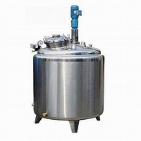 Steam heating stirred vessel mixer chemical jacketed reactor