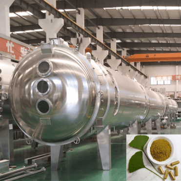 Botanical herbal, plant& fruit extract vacuum belt dryer