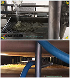 Heat sensitive milk powder vacuum conveyor dryer