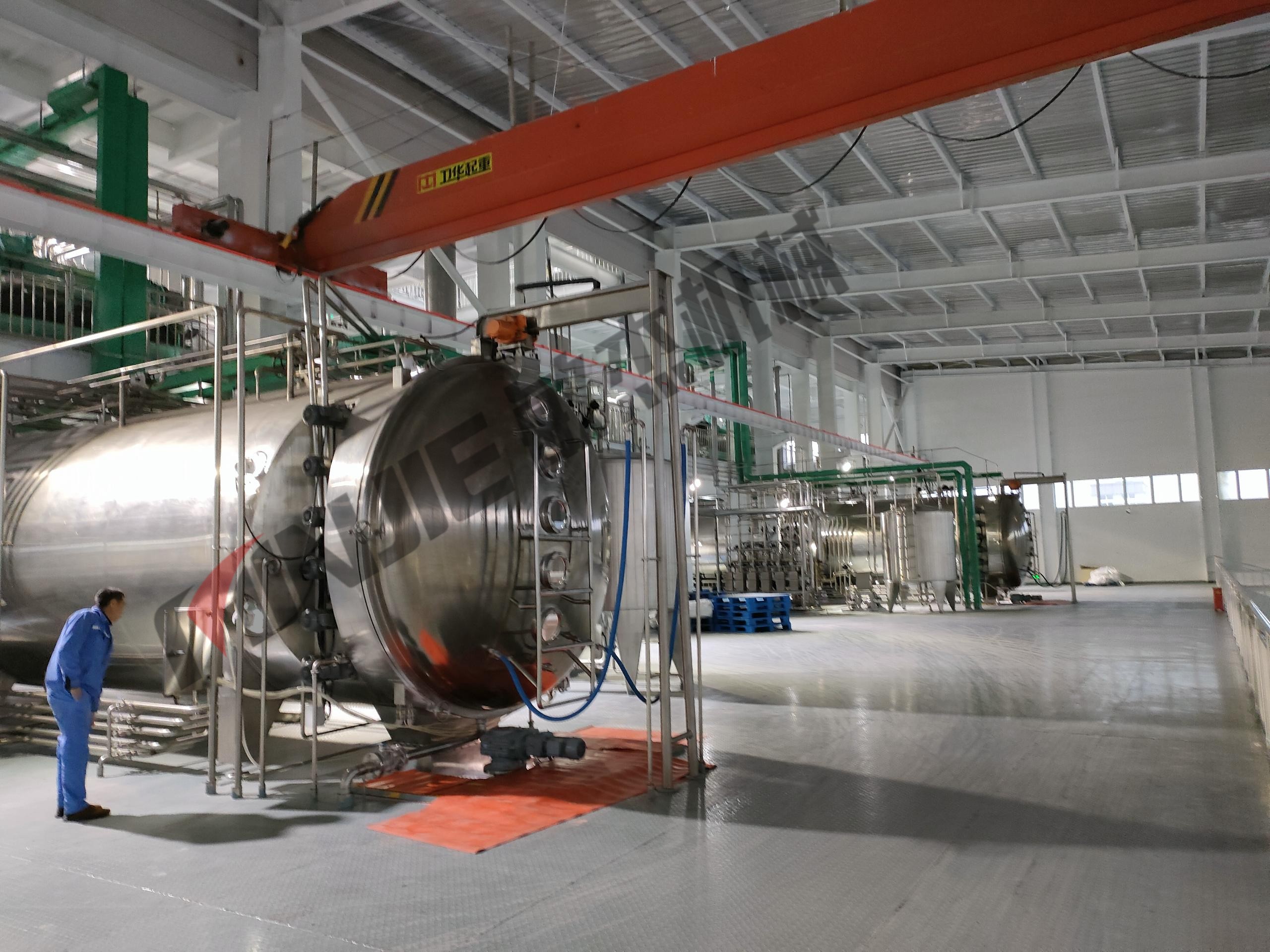 Food and Beverage powder drying machine- vacuum belt dryer  