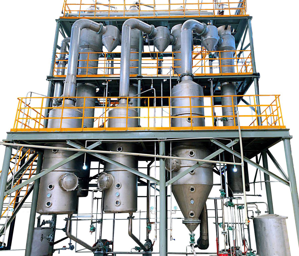 Evaporation Crystallizer Waste Water Treatment single effect mvr evaporator  