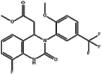 2-(8-fluoro-3-(2-methoxy-5-(trifluoromethyl)phenyl)-2-oxo-1,2,3,4-tetrahydroquinazolin-4-yl)aceticac