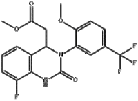 2-(8-fluoro-3-(2-methoxy-5-(trifluoromethyl)phenyl)-2-oxo-1,2,3,4-tetrahydroquinazolin-4-yl)aceticac