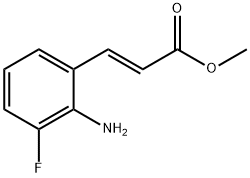 2-Propenoicacid,3-(2-amino-3-fluorophenyl)-,methylester,(2E)-
