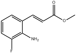 2-Propenoicacid,3-(2-amino-3-fluorophenyl)-,methylester,(2E)-