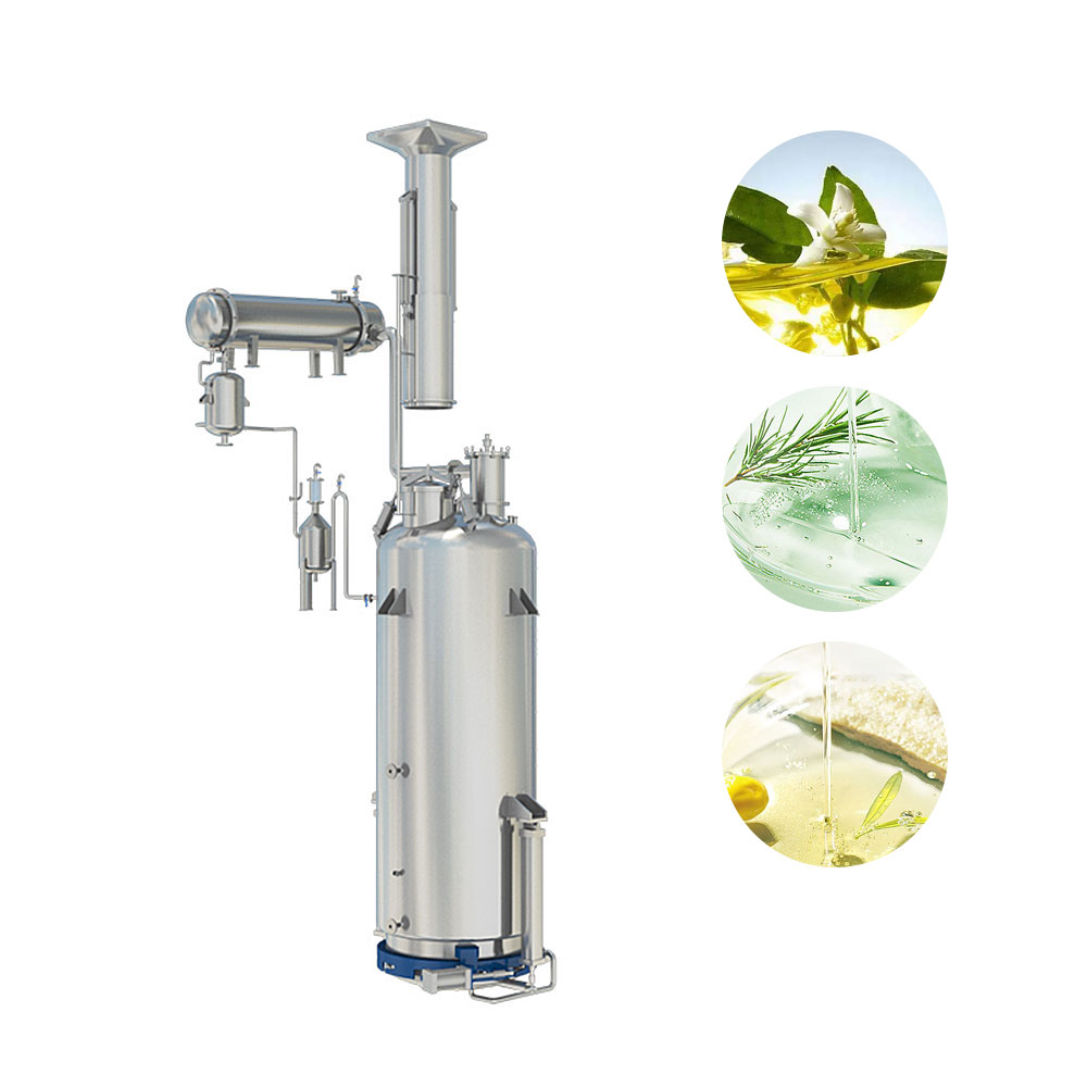 ASME Certified Automatic SUS316 High Efficient perfume extraction machine