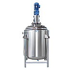 JNBAN 100L 200L 500L stirred vessel mixer chemical jacketed reactor stainless steel Industrial React