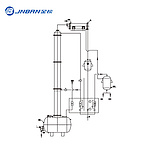 Pharmaceutical Equipment Alcohol Recovery Tower for Dilute Alcohol