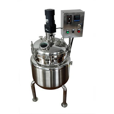 JNBAN 100L 200L 500L stirred vessel mixer chemical jacketed reactor stainless steel Industrial React