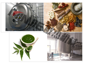 Herbal extract and fruit puree drying machine vacuum dryer