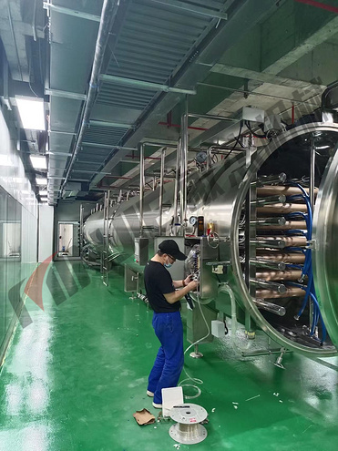 Fertilizer granule powder vacuum dryer machine