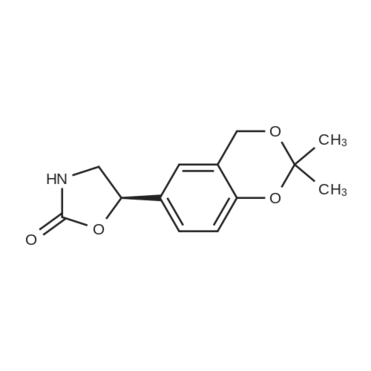 (R)-5-(2,2-Dimethyl-4H-1,3-benzodioxin-6-yl)-1,3-oxazolidin-2-one