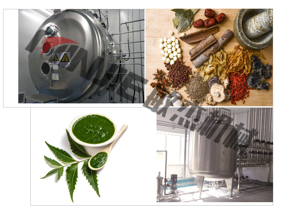 Tea polyphenols,instanct coffee powder vacuum dryer making machine