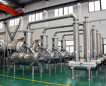 Industrial dehydration thin film heat-sensitive evaporator