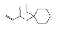 2-propenoic acid, 1-ethylcyclopentyl ester