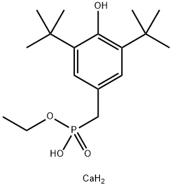 Calcium bis[monoethyl(3,5-di-tert-butyl-4-hydroxylbenzyl)phosphonate]