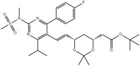 tert-Butyl 6-[(1E)-2-[4-(4-fluorophenyl)-6-(1-methylethyl)-2-[methyl(methylsulfonyl)amino]-5-pyrimid