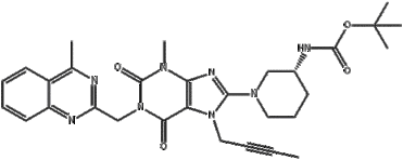 Tert-butyl((3s)-1-(7-(but-2-yn-1-yl)-3-Methyl-1-((4-Methylquinazolin-2-yl)Methyl)-2,6-dioxo-2,3,4,5,